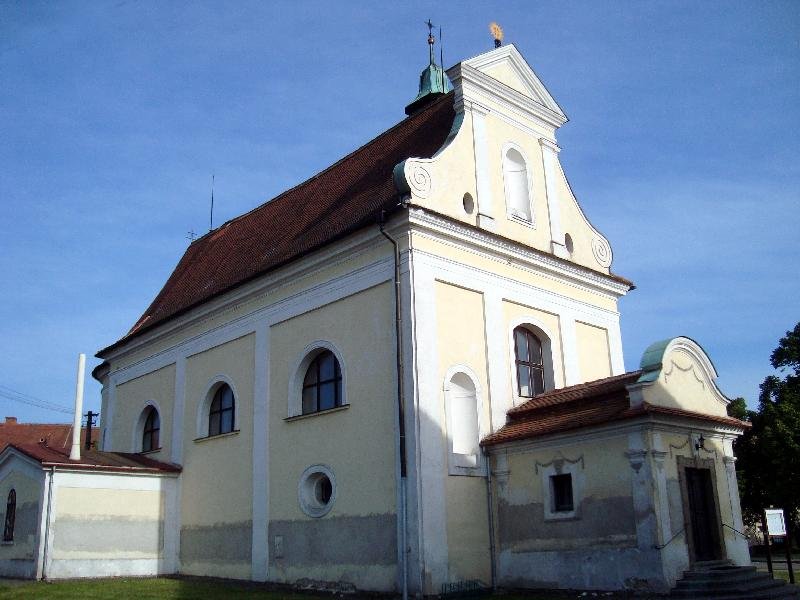 kostel sv. Jana Křtitele a Václava