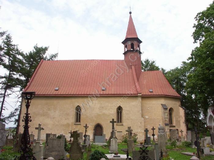 kostel sv. Kateřiny,  panny a mučednice