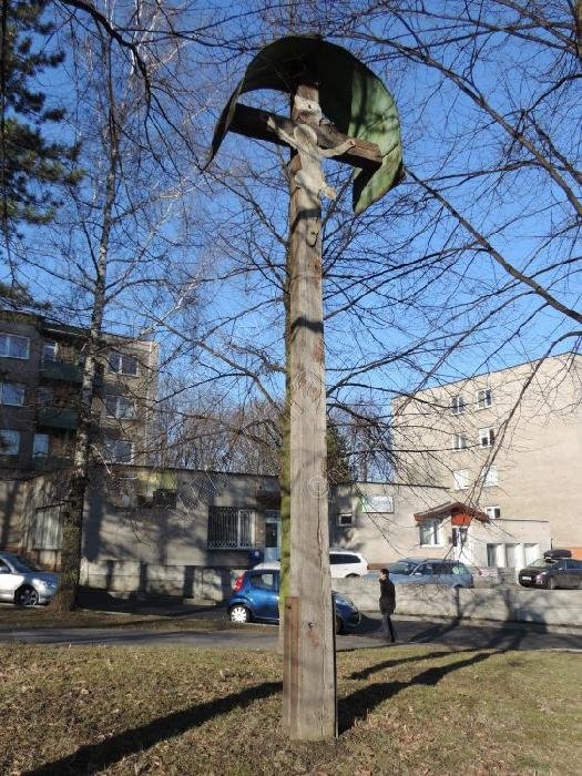 kříž na Lískovecké ulici