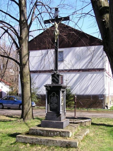 kříž při čeladenských železárnách