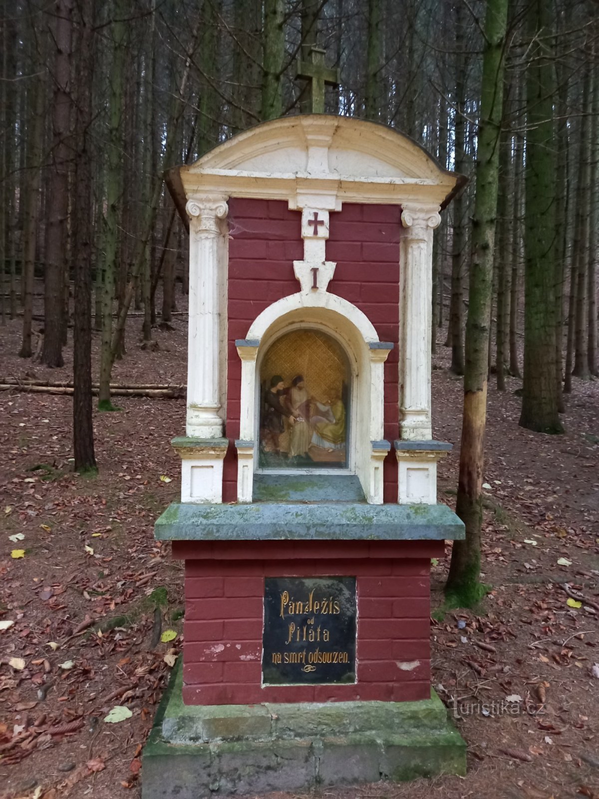 Křížová cesta Přepychy - zastavení první