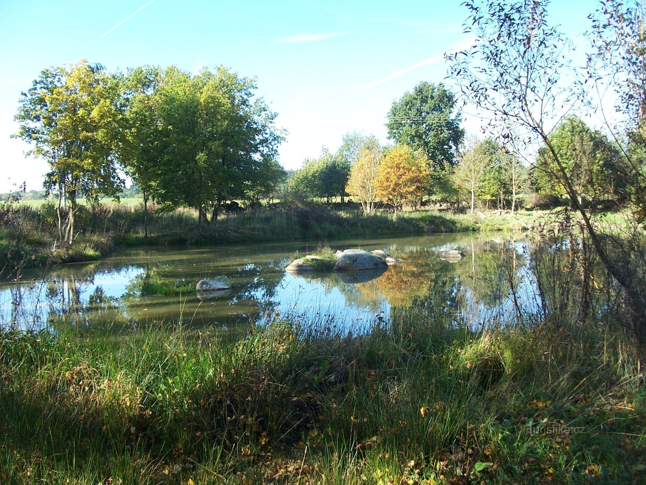 Malý rybníček u Milčic