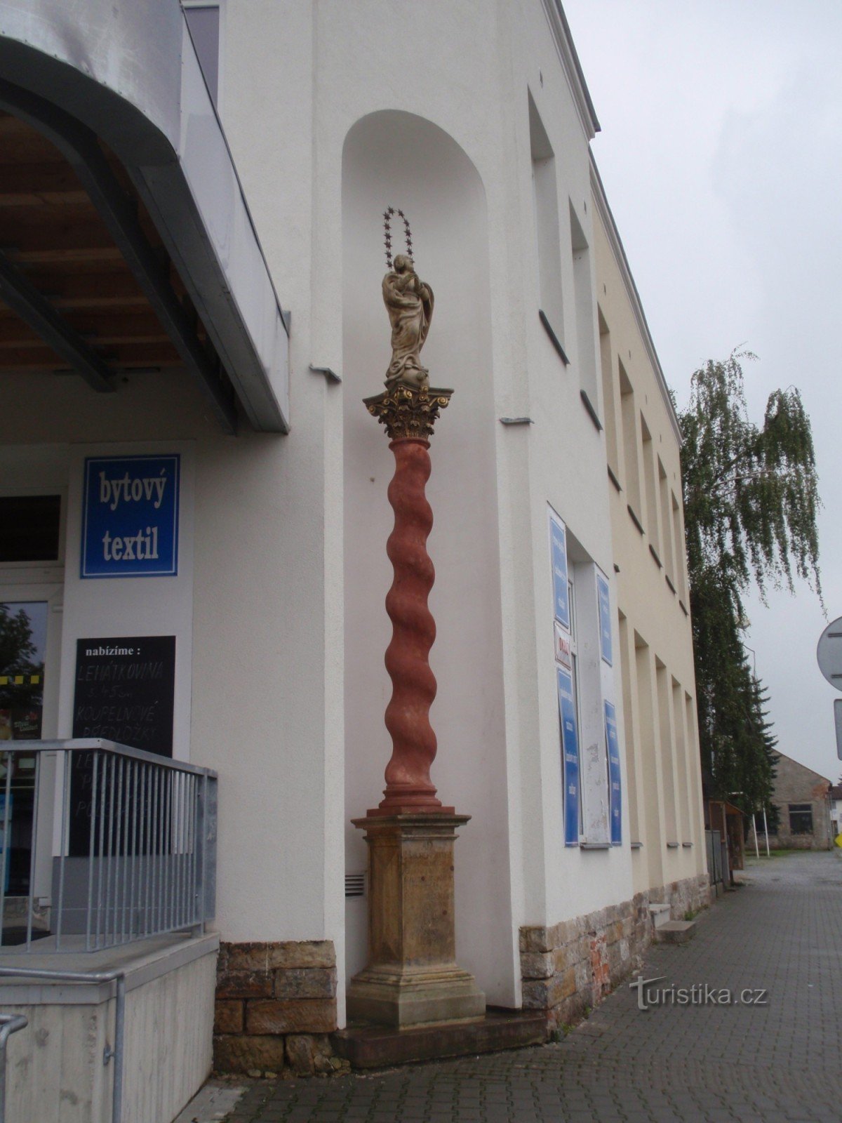 Mariánské sloupy v Mohelnici