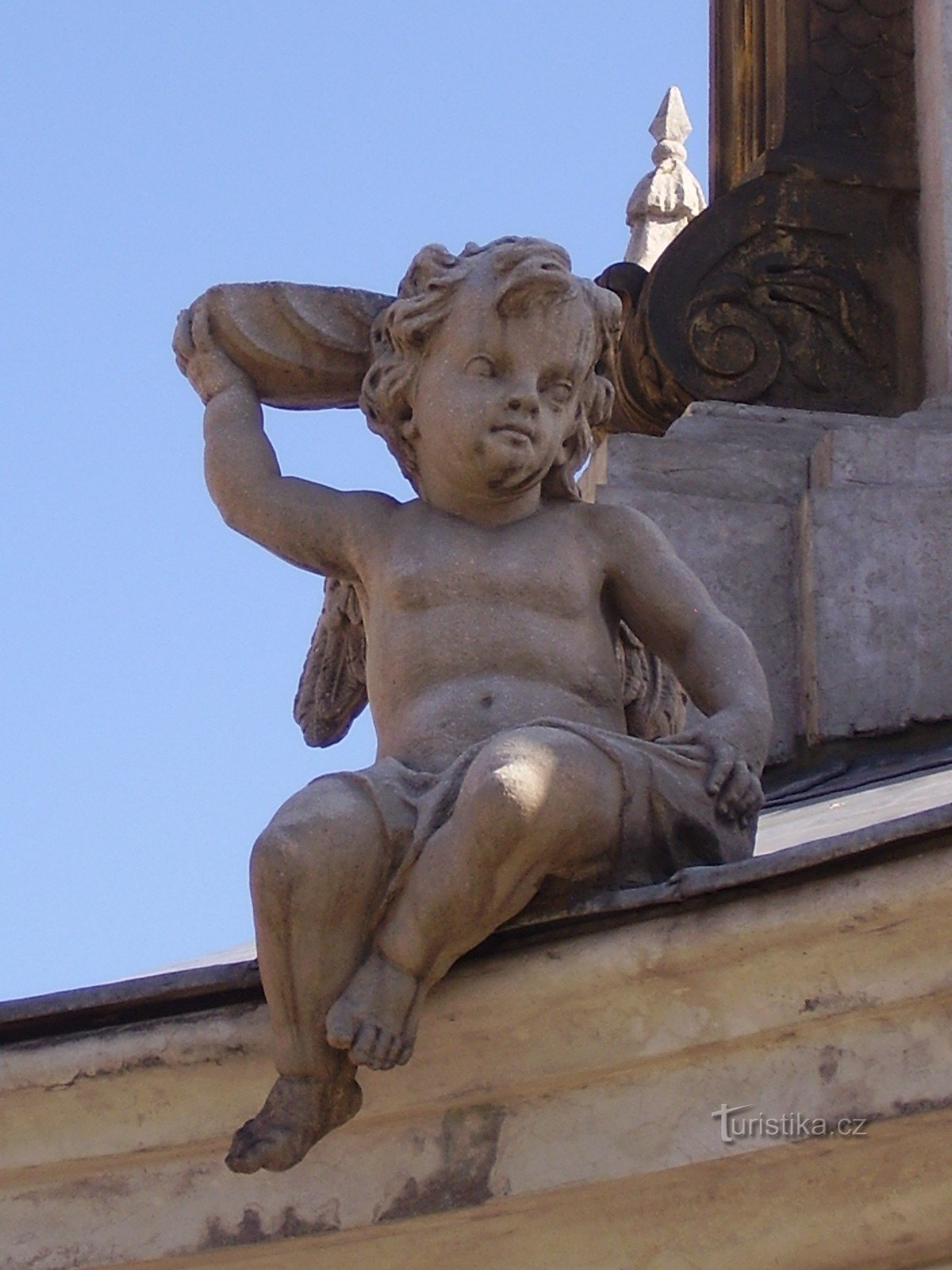 Mariánský morový sloup v Uherském Hradišti