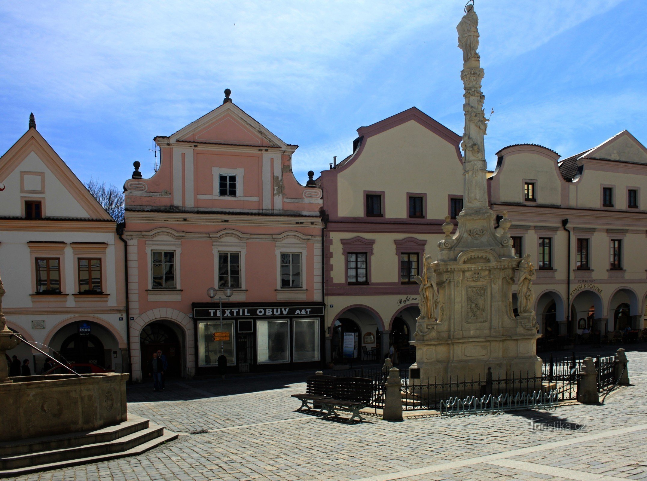 Mariánský sloup - Třeboň