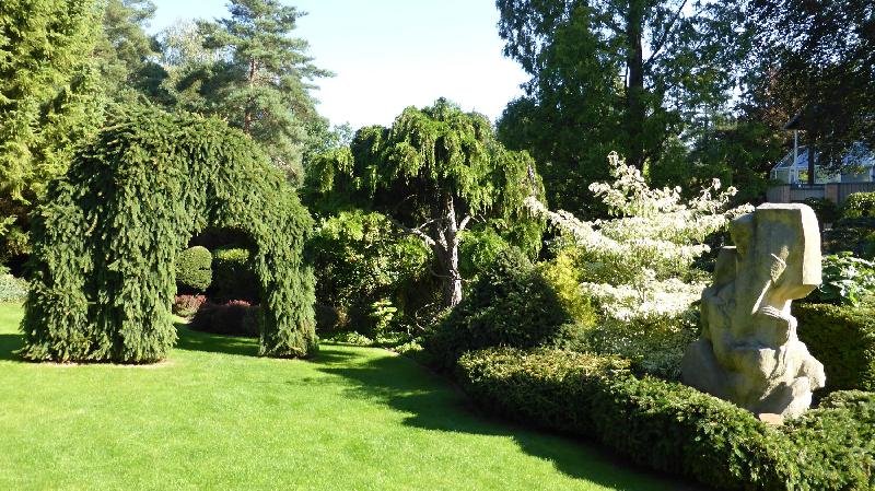 Meditační zahrada v Doudlevcích