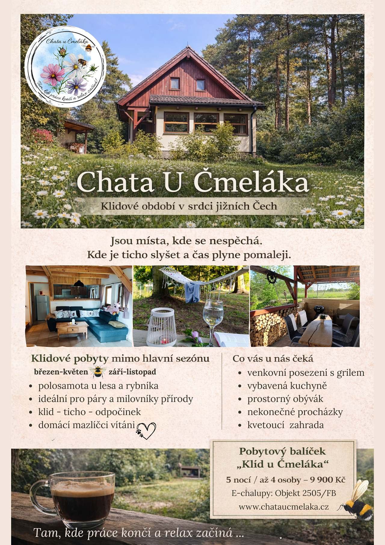 Mimosezonní balíček pro max.4 osoby :)