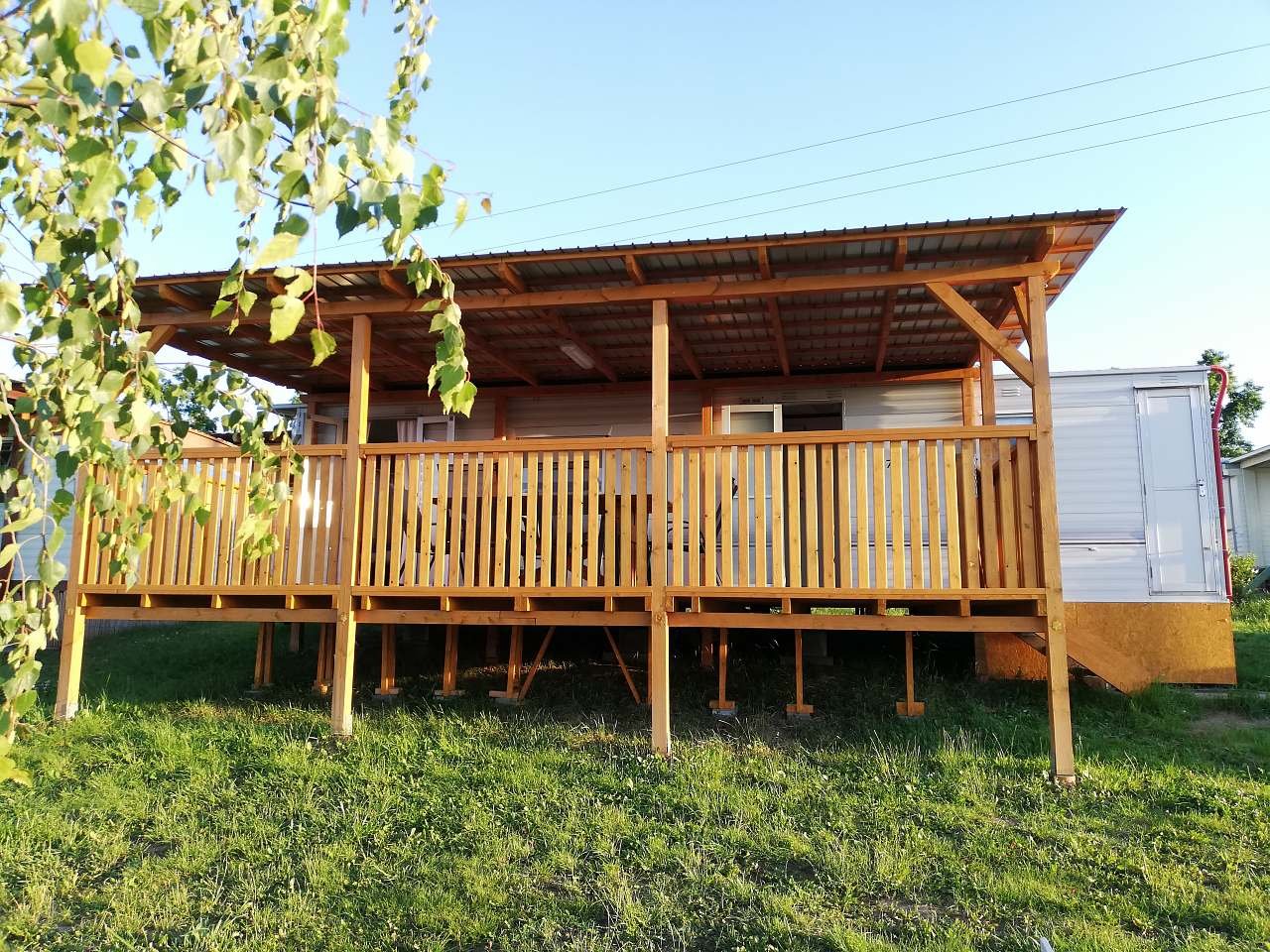 Mobilheim u přehrady Výr, Výrovice