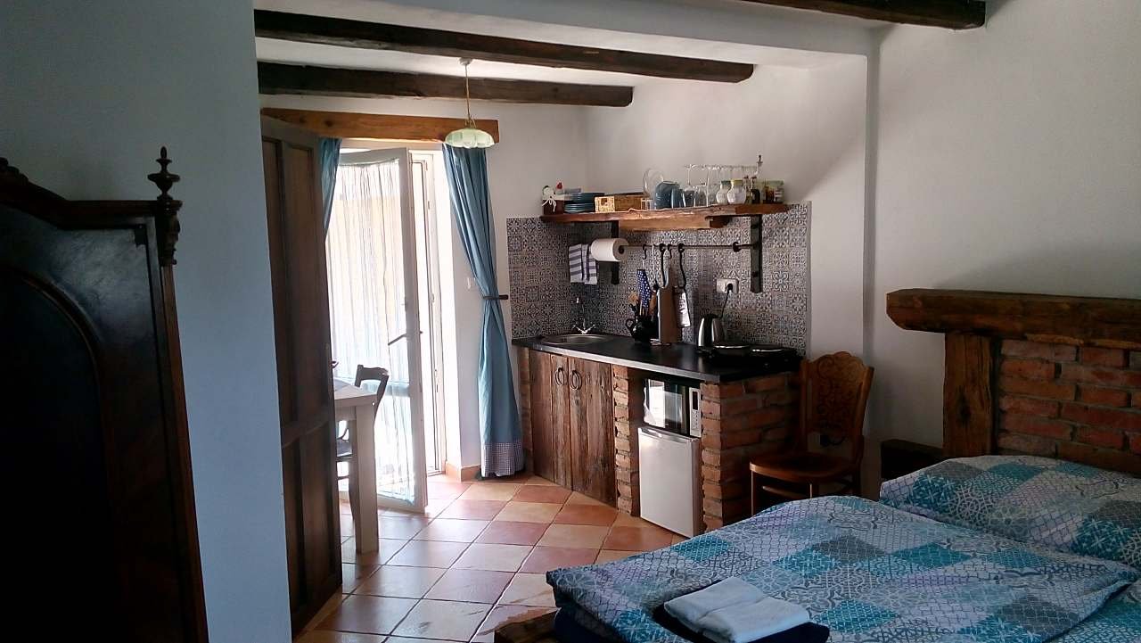 Modrý pokoj - celkový pohled