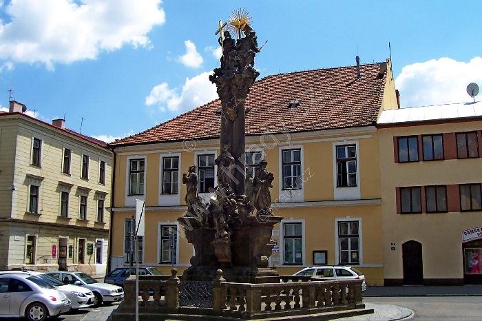 morový sloup Nejsvětější Trojice