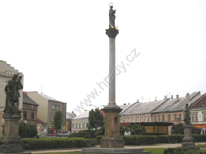 morový sloup Panny Marie