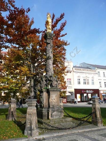 morový sloup Panny Marie