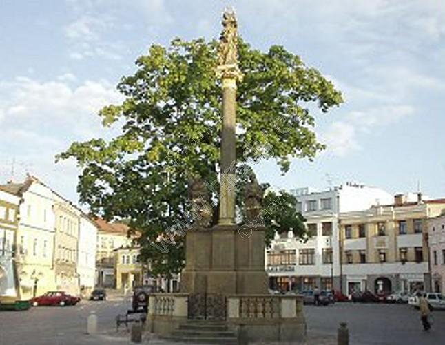 morový sloup Panny Marie