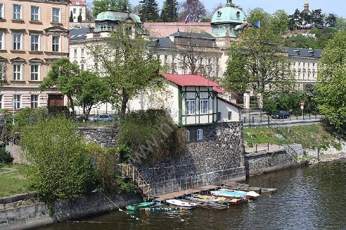 mýtní domek Rudolfovy lávky