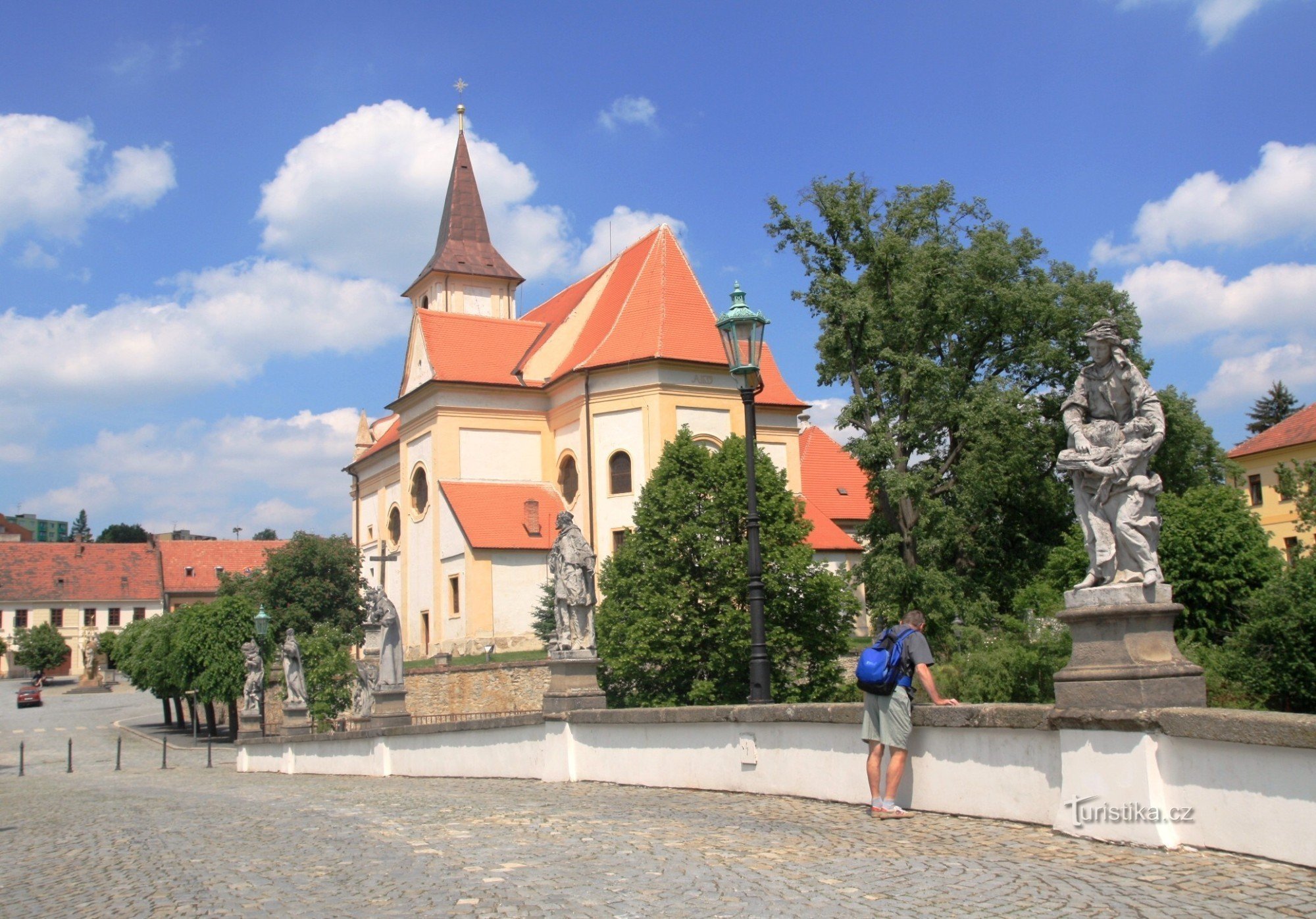 Náměšť nad Oslavou - kostel sv. Jana Křtitele