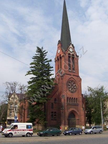 německý evangelický kostel, Červený kostel