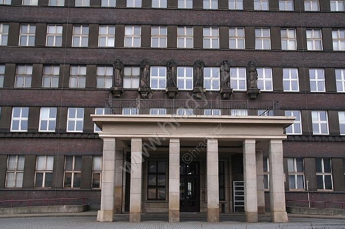 nové ředitelství Spolku pro chemickou a hutní výrobu