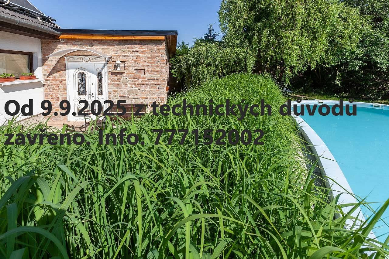 Od 9.9.2025 z technických důvodů zavřeno. Informace na telefonu 777152002