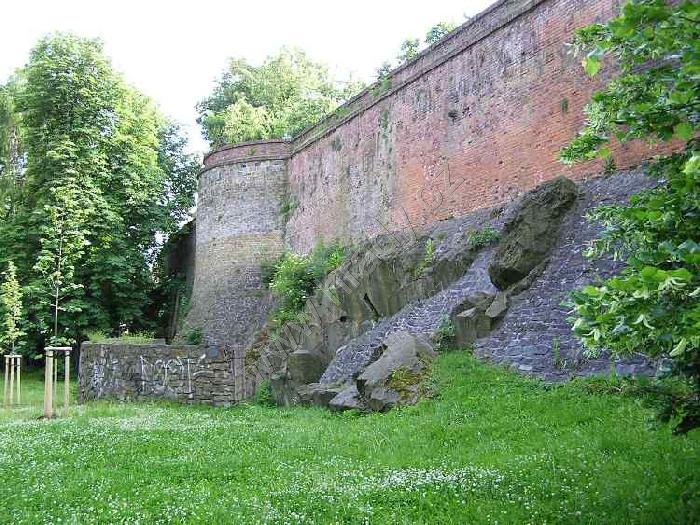 olomoucké hradby - pevnost Olomouc