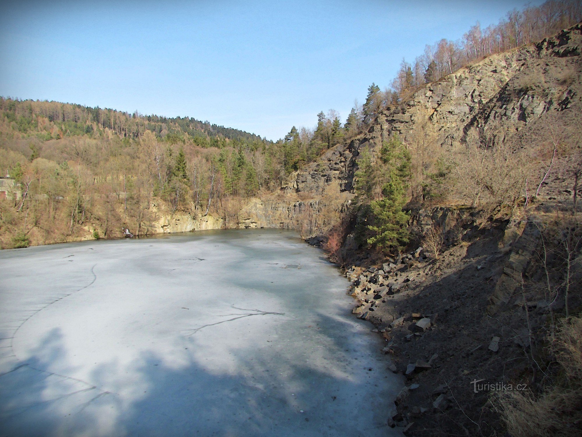 Olšovec - zatopený lom