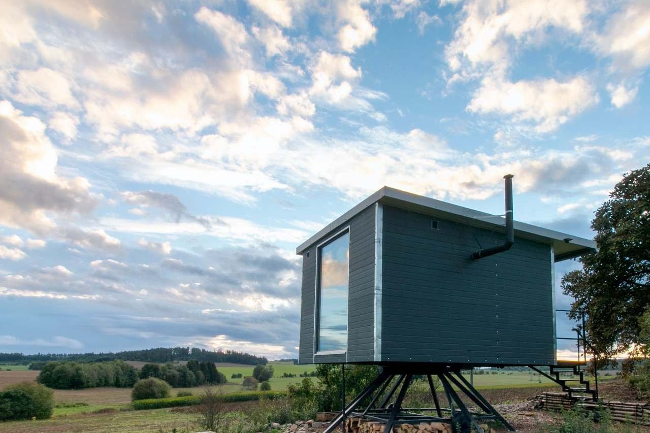 Otočný Tiny House Pulpit