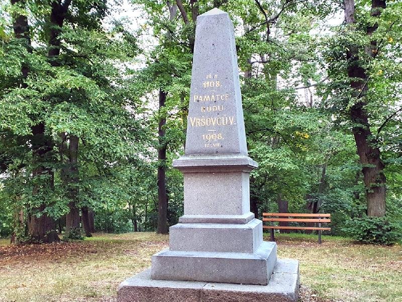 památník rodu Vršovců