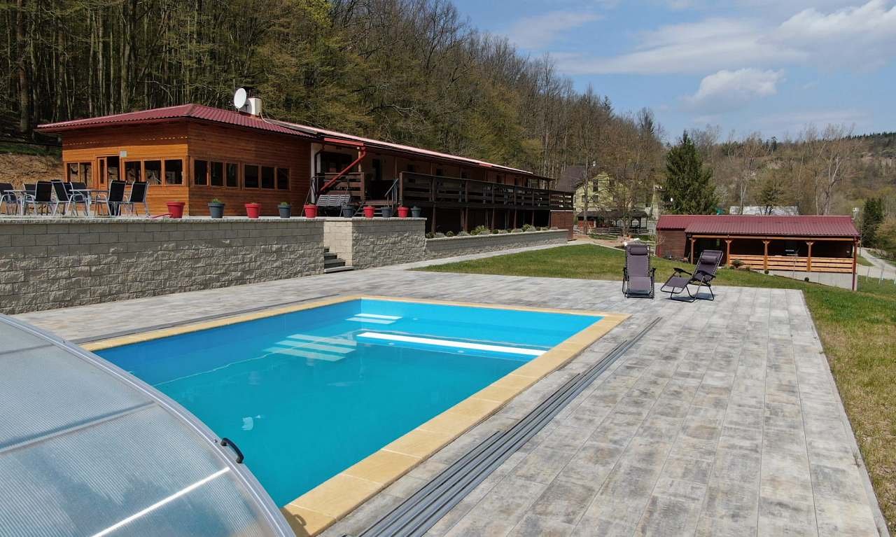 Penzion u Orlíku s bazénem