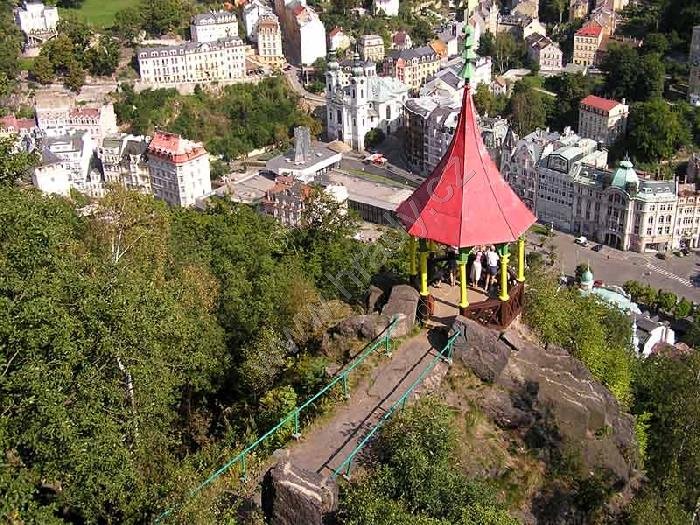 Petrova vyhlídka a Mairův gloriet  (altánek)