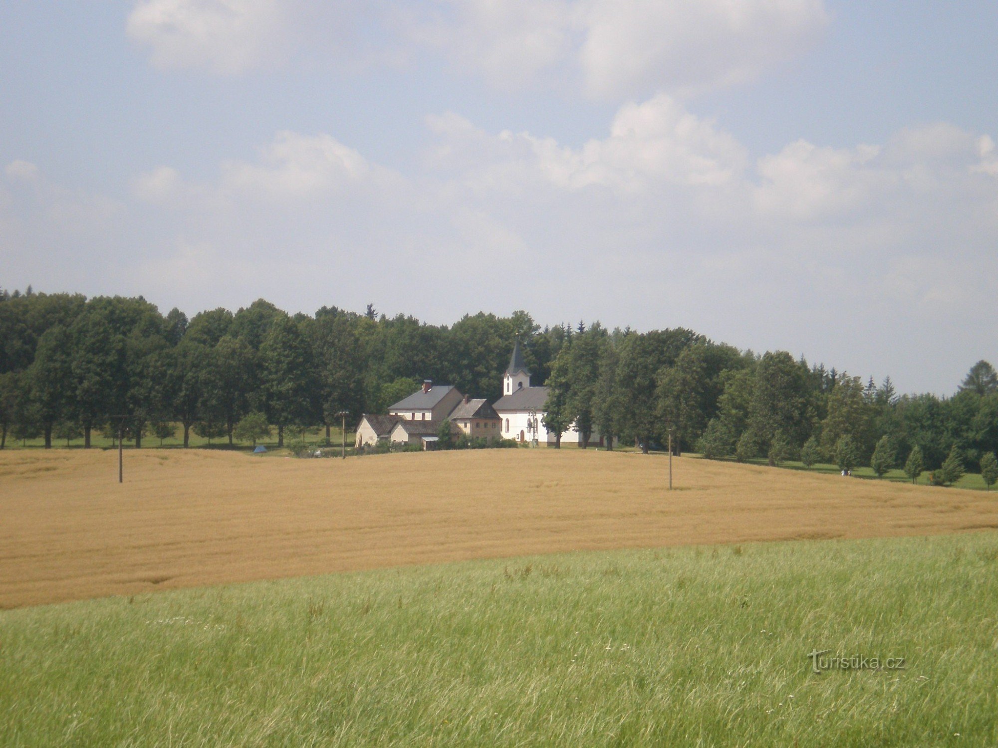 Pohled na Mariánskou horu