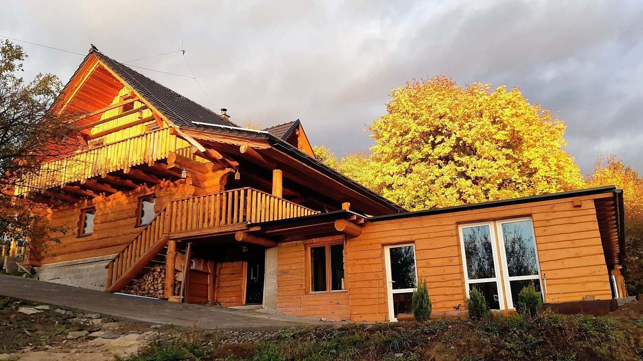 pohled na Srub a wellness