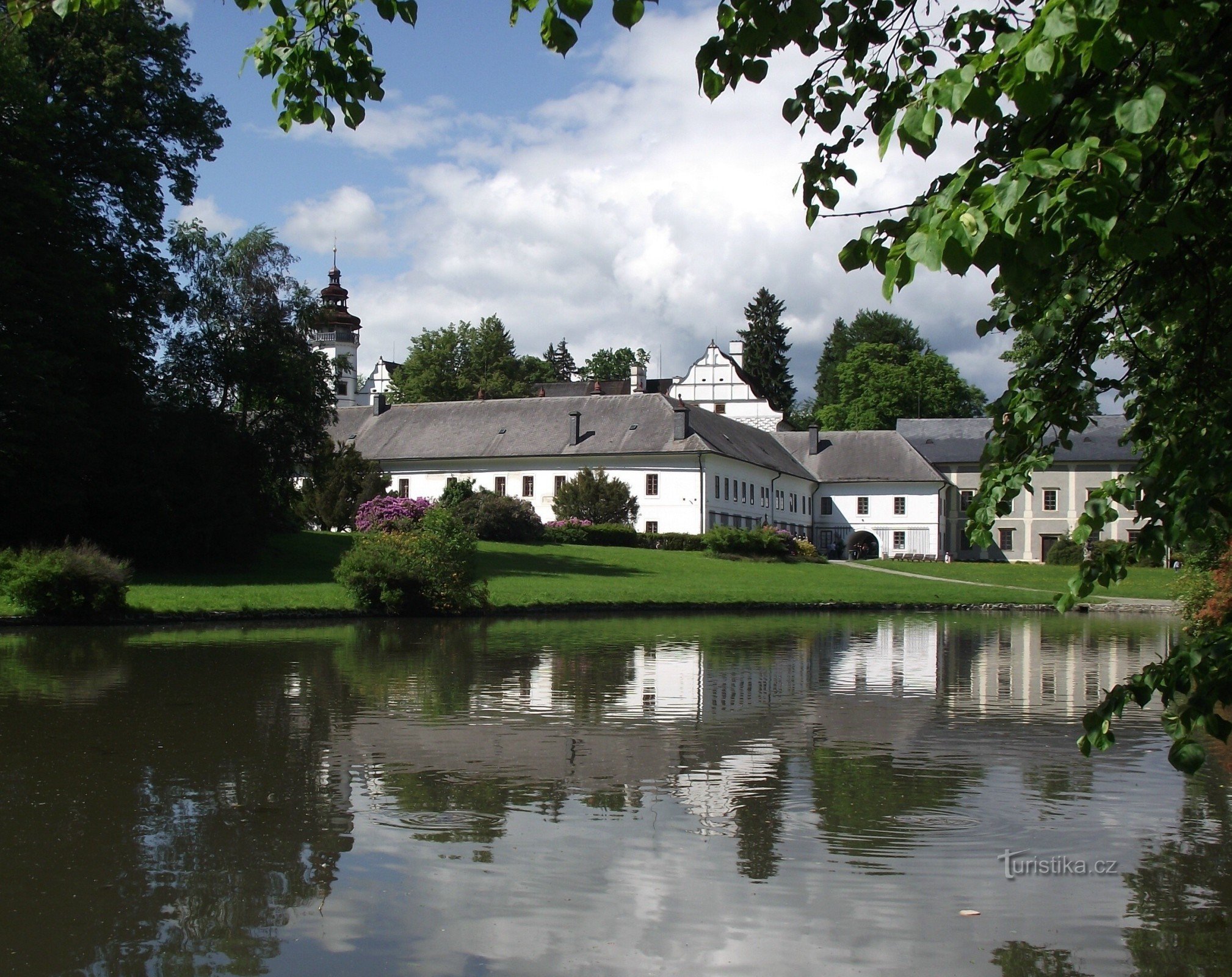 pohled na zámek
