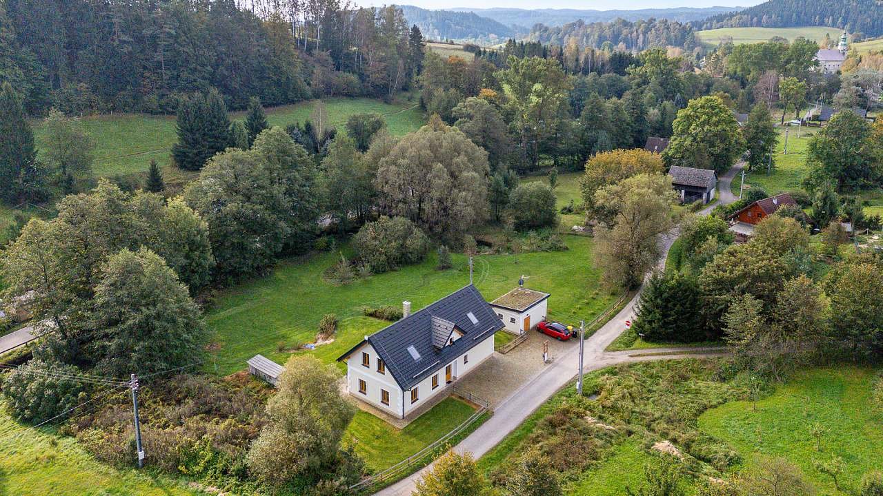 pohled shora