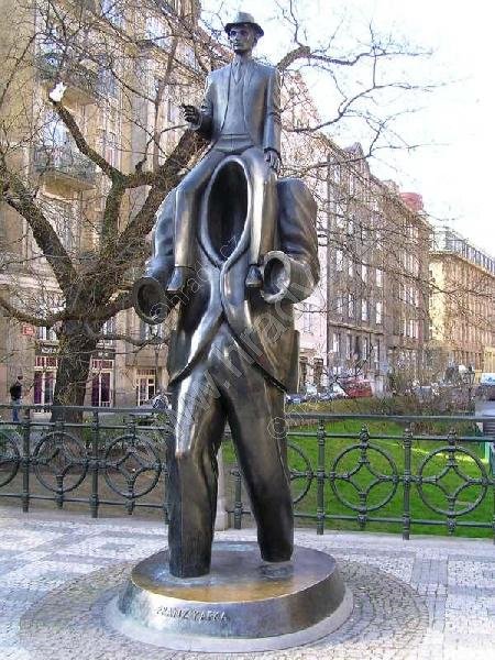 pomník Franze Kafky
