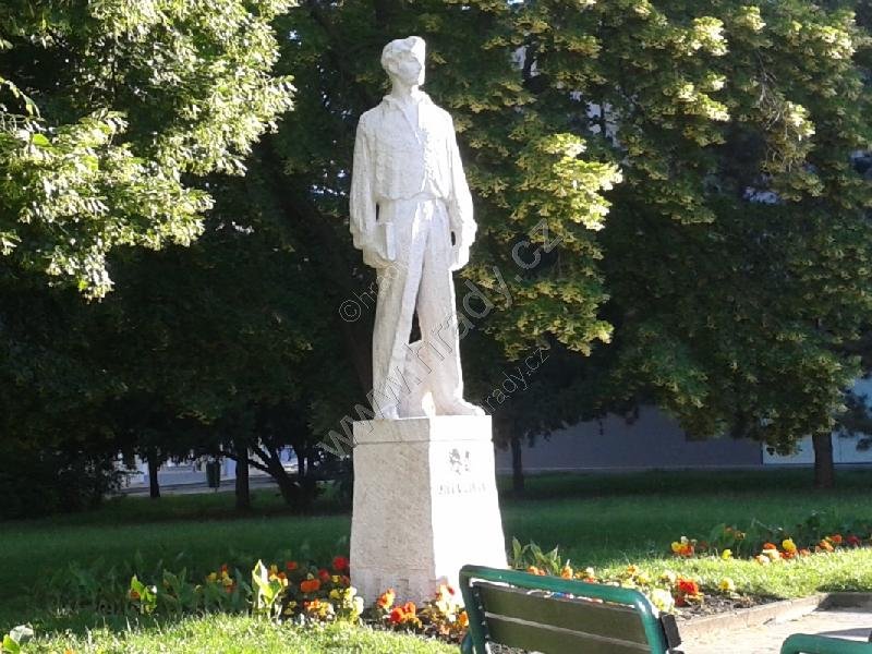 pomník Jiřího Wolkera