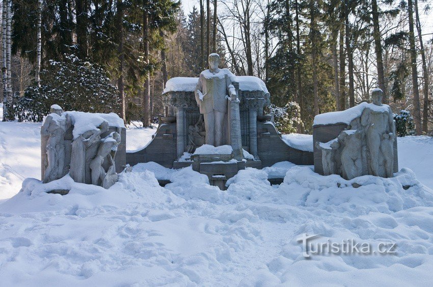 Pomník Vincence Priessnitze