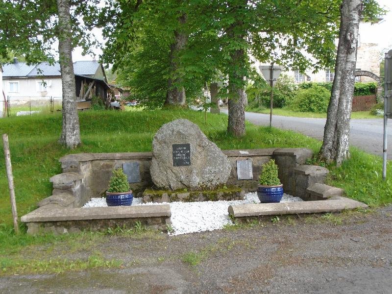 pomník zmizelým obcím