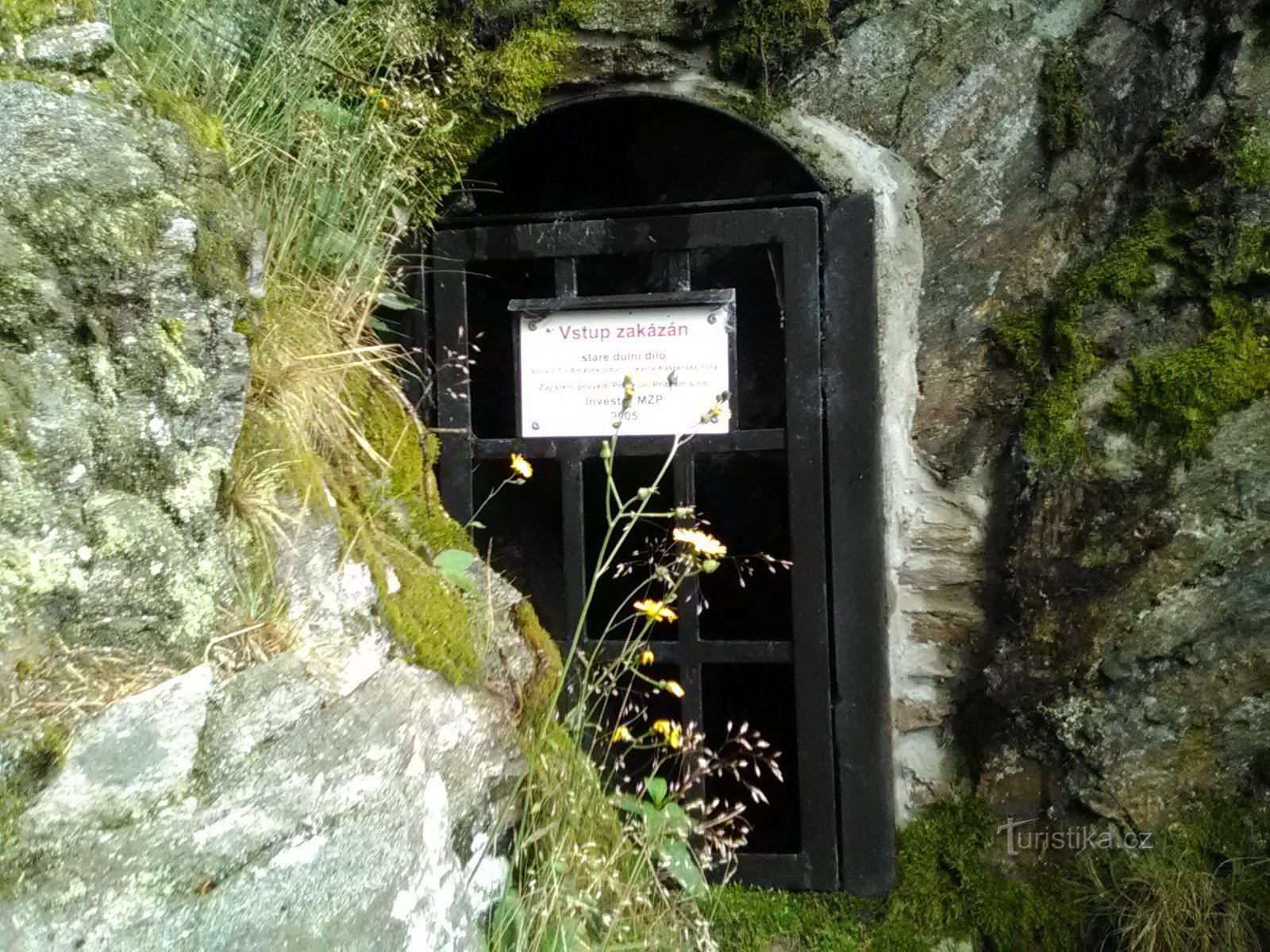 Pozůstatky po dolování zlata