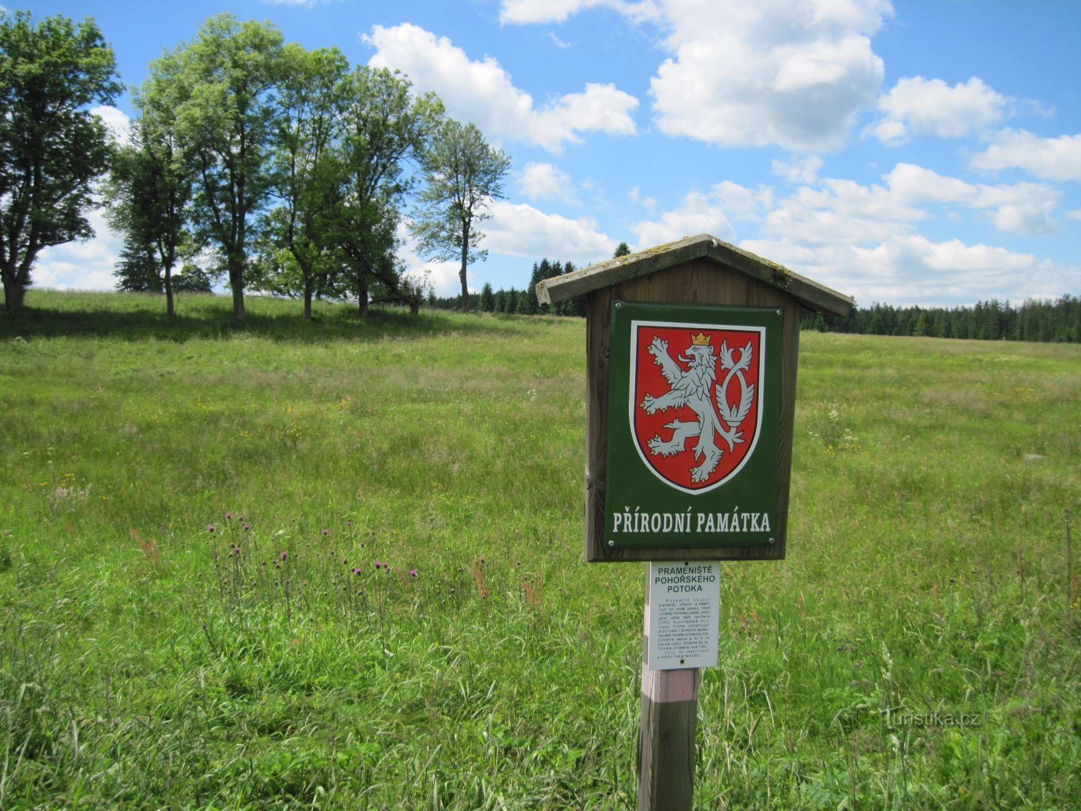 Přírodní památka prameniště Pohořského potoka