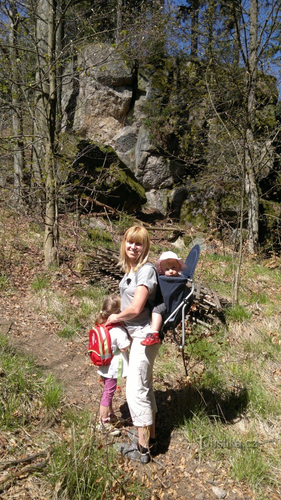 Přístupová trasa k hradu