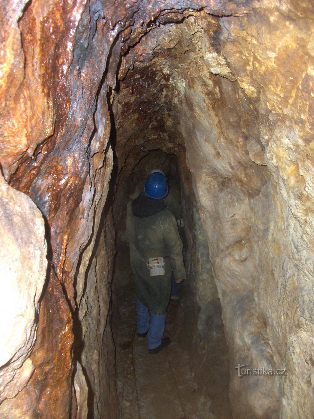 Prohlídková štola Lehnschafter v Mikulově.