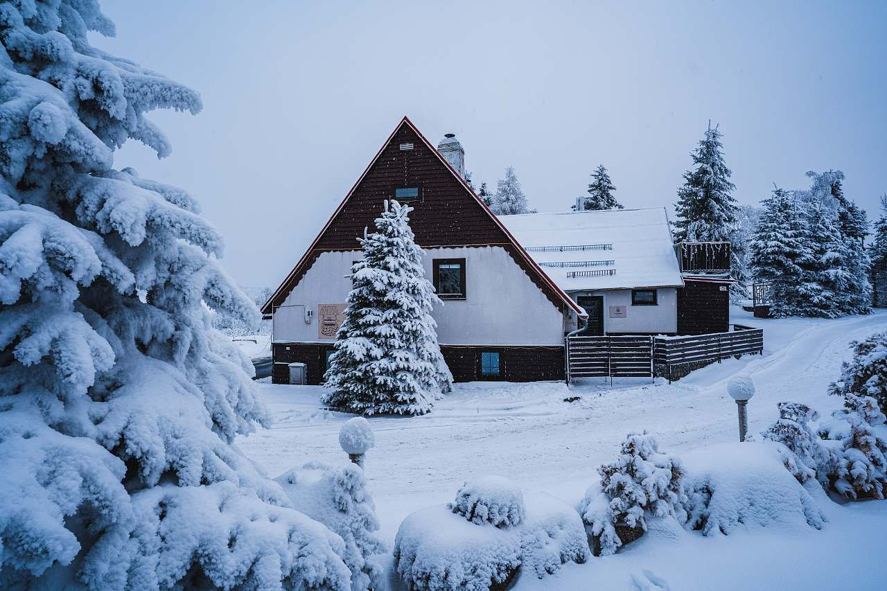 Prosinec 2021 na chalupě U Studánky