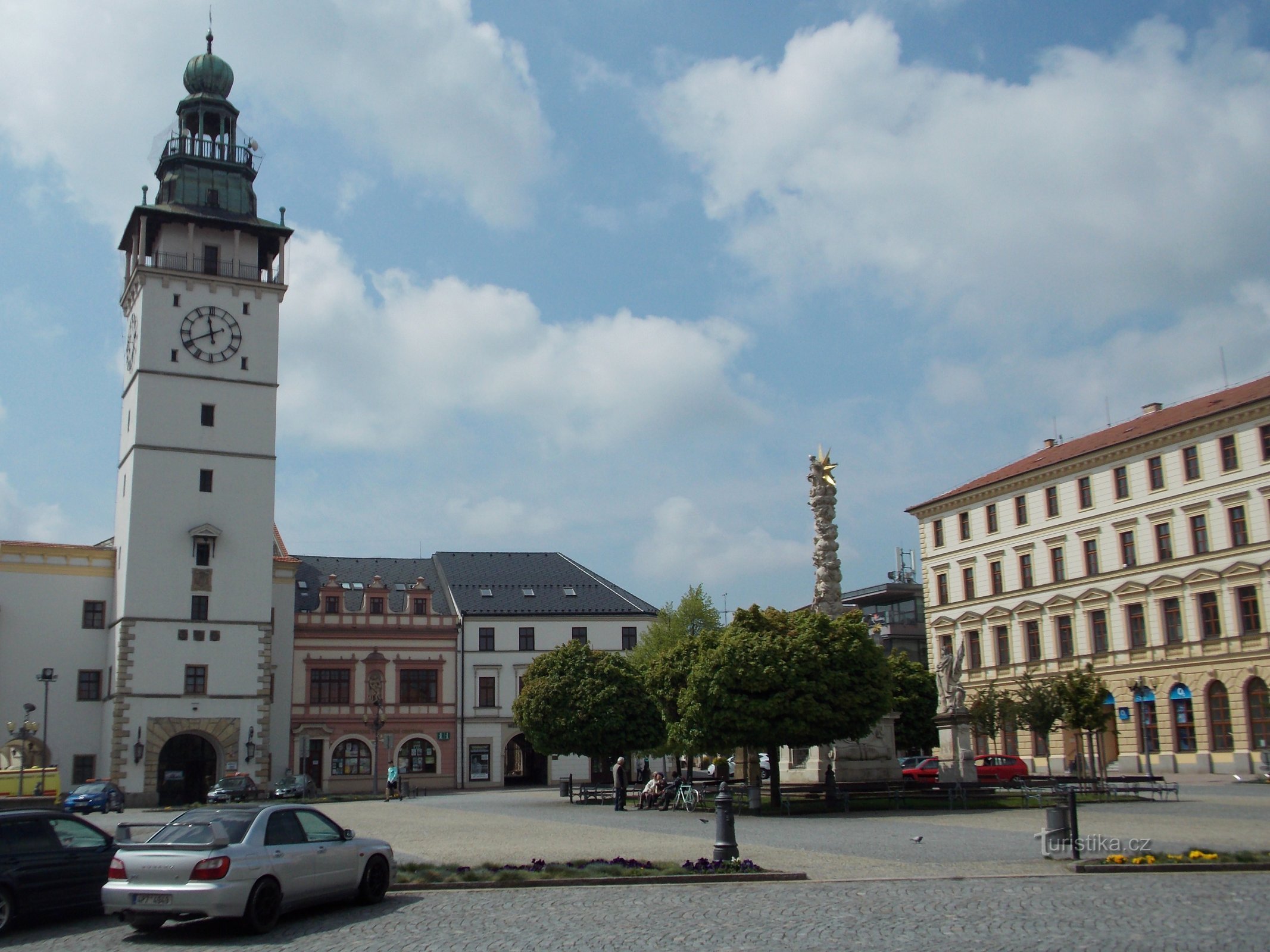 Radnice na Masarykově náměstí ve Vyškově