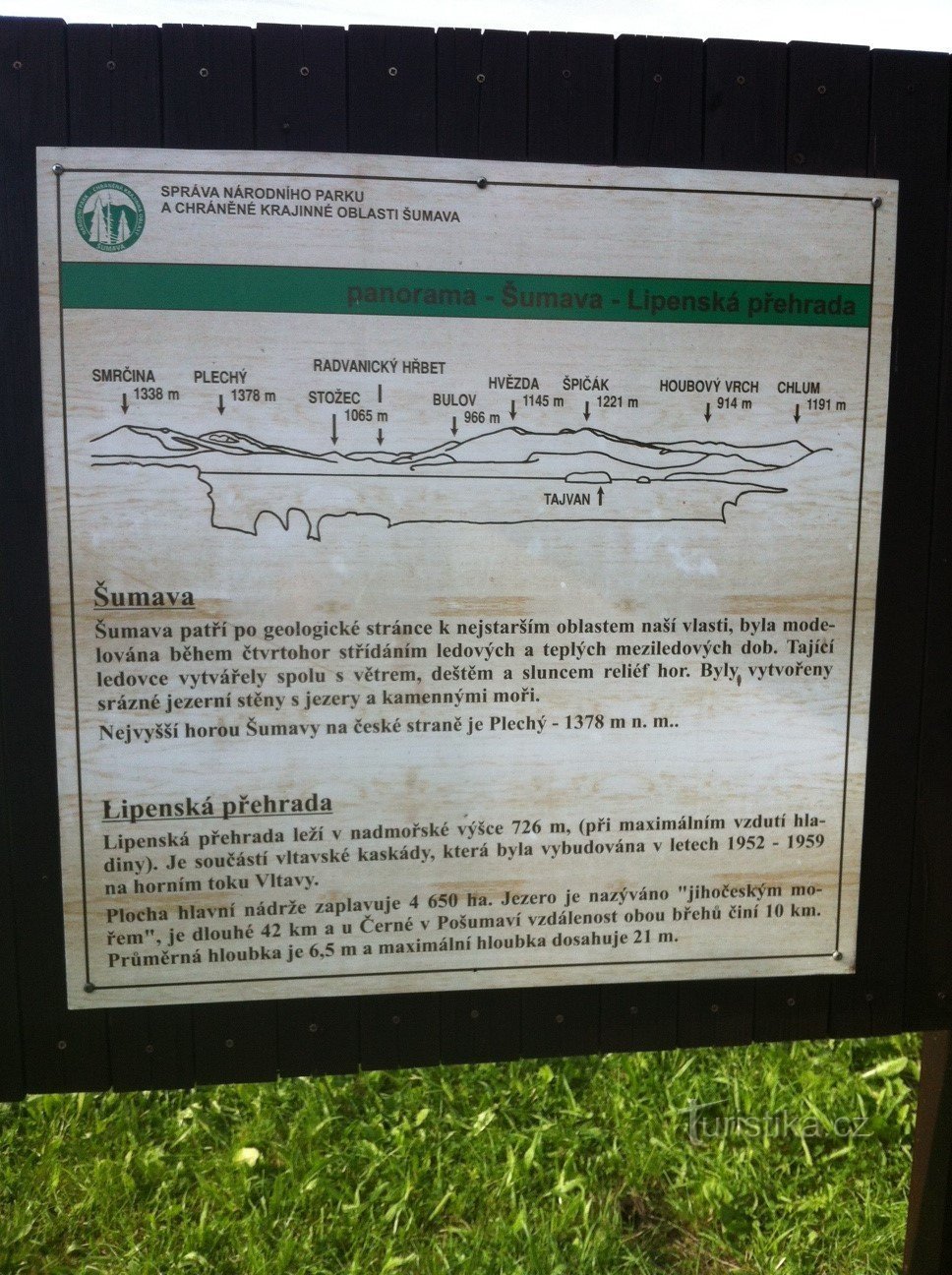 Radslavská vyhlídka na Lipno