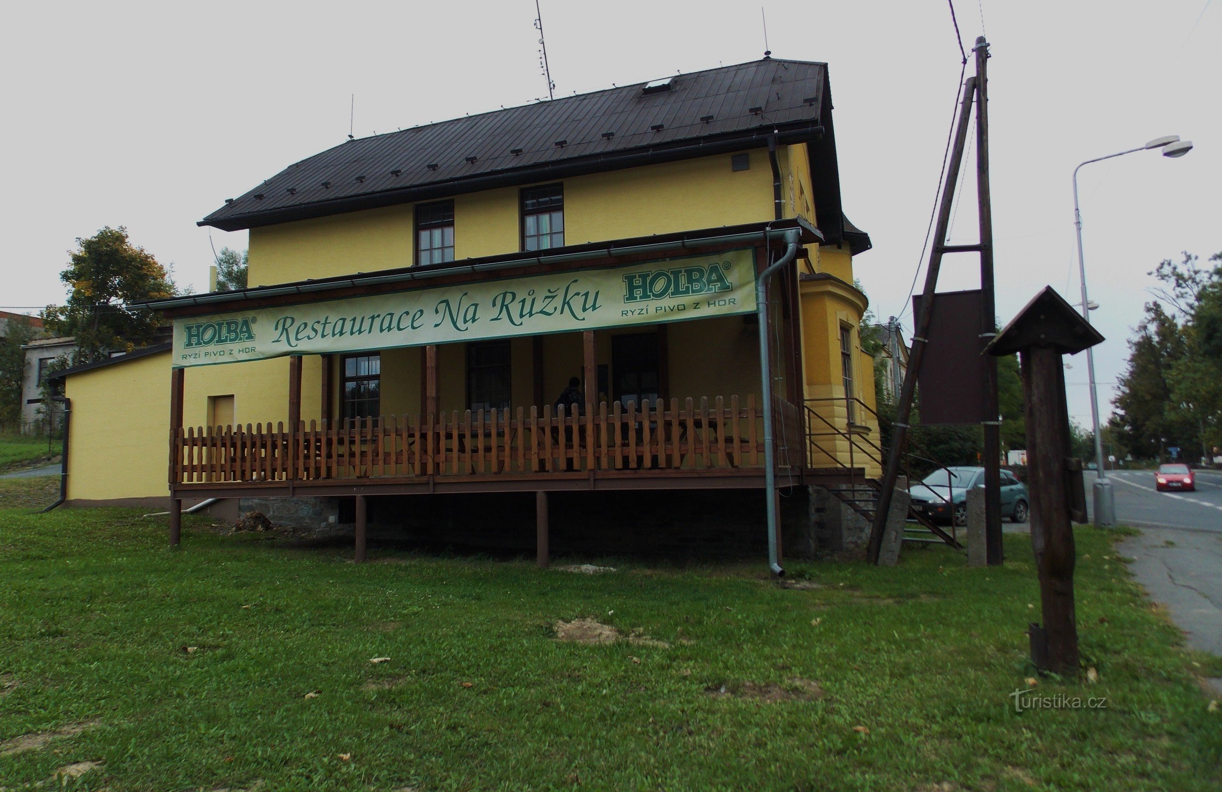 Restaurace Na Růžku v Rýmařově