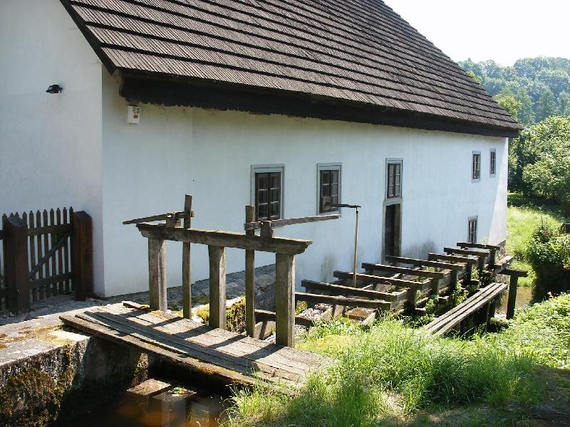 Rudrův mlýn a vodní mandl