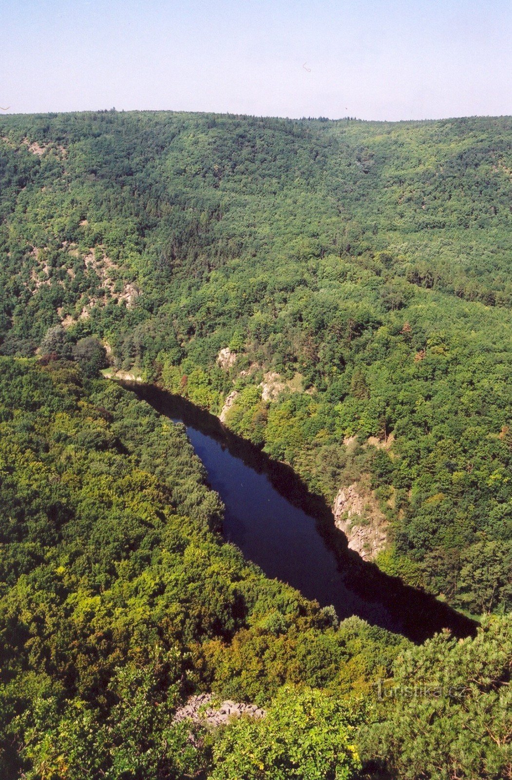 Sealsfieldův kámen - vyhlídka