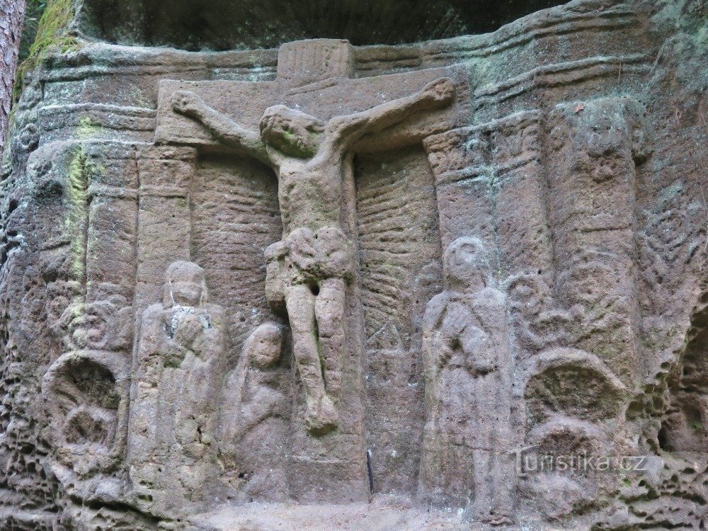 Skalní Kalvárie pod Jestřebickými pokličkami (Jestřebice / Vojtěchov)