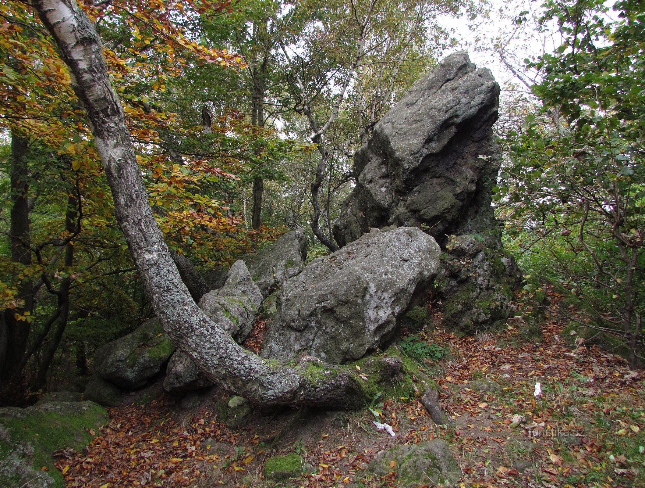 Skalný - Prostřední skály