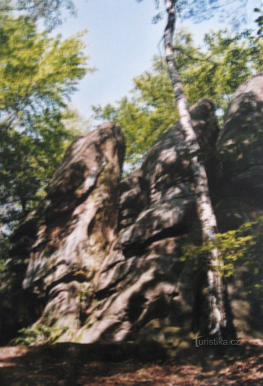 Skály Hostýnských vrchů - 3. Fryštácké Čerťáky