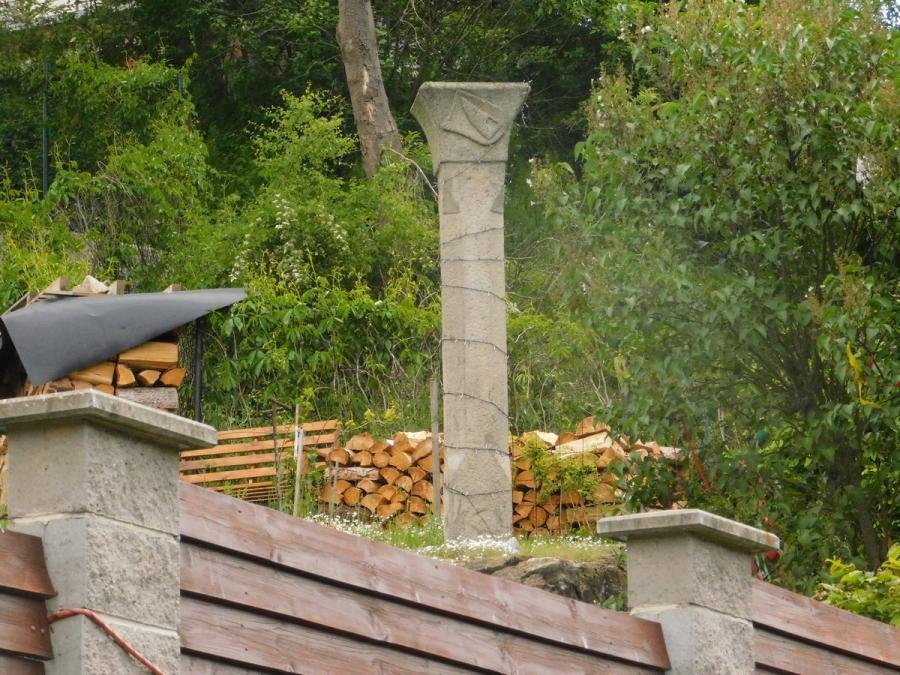 Sladovnický sloup na bývalém popravišti